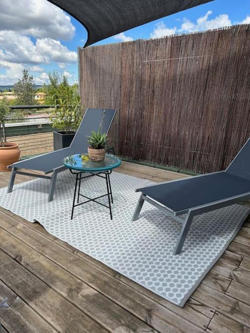 Studio Nuitee En Provence 2 Éguilles Esterno foto